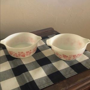 Vintage Pyrex Pink gooseberry